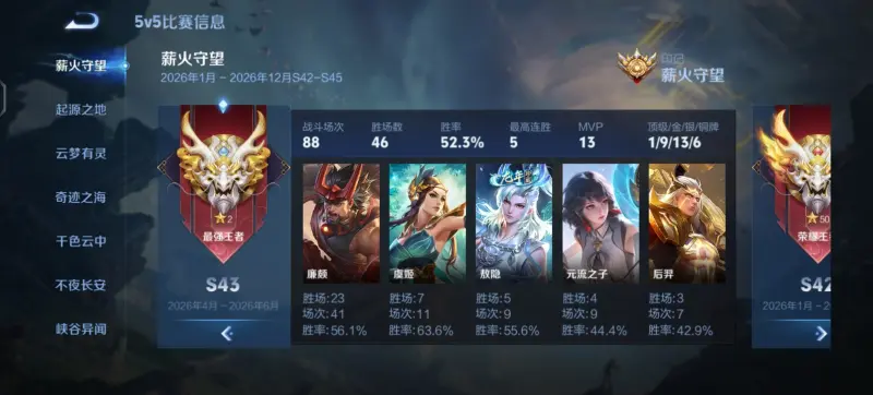MK体育官方入口-三个赛季从十星到五十星，终于在王者晋级赛给廉颇打了一个顶级对抗路。